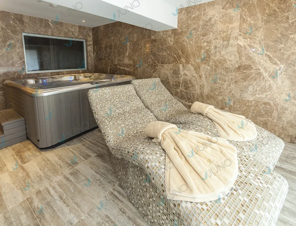 Relaxation Areas and Heated Loungers — 32