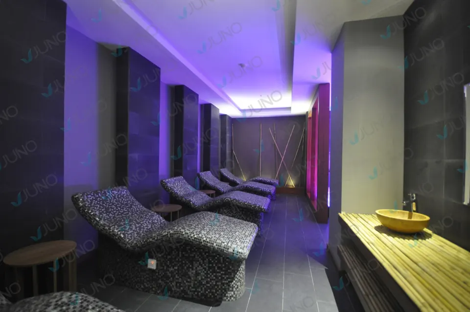 Relaxation Areas and Heated Loungers — 31